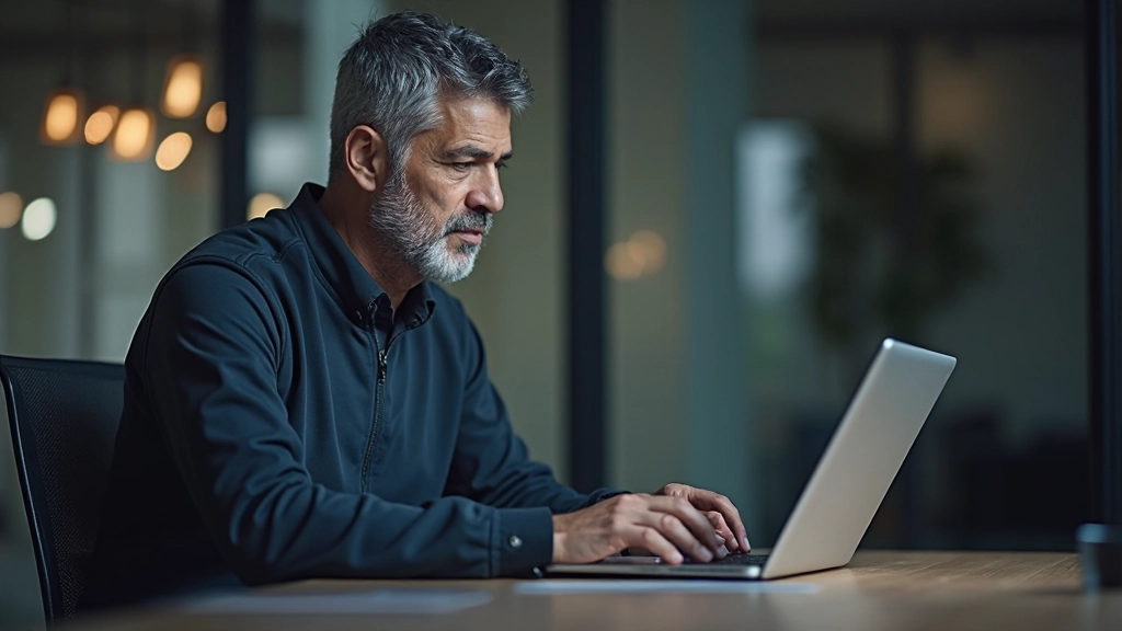 Coach analyzing match footage and tactical formations on display screen
